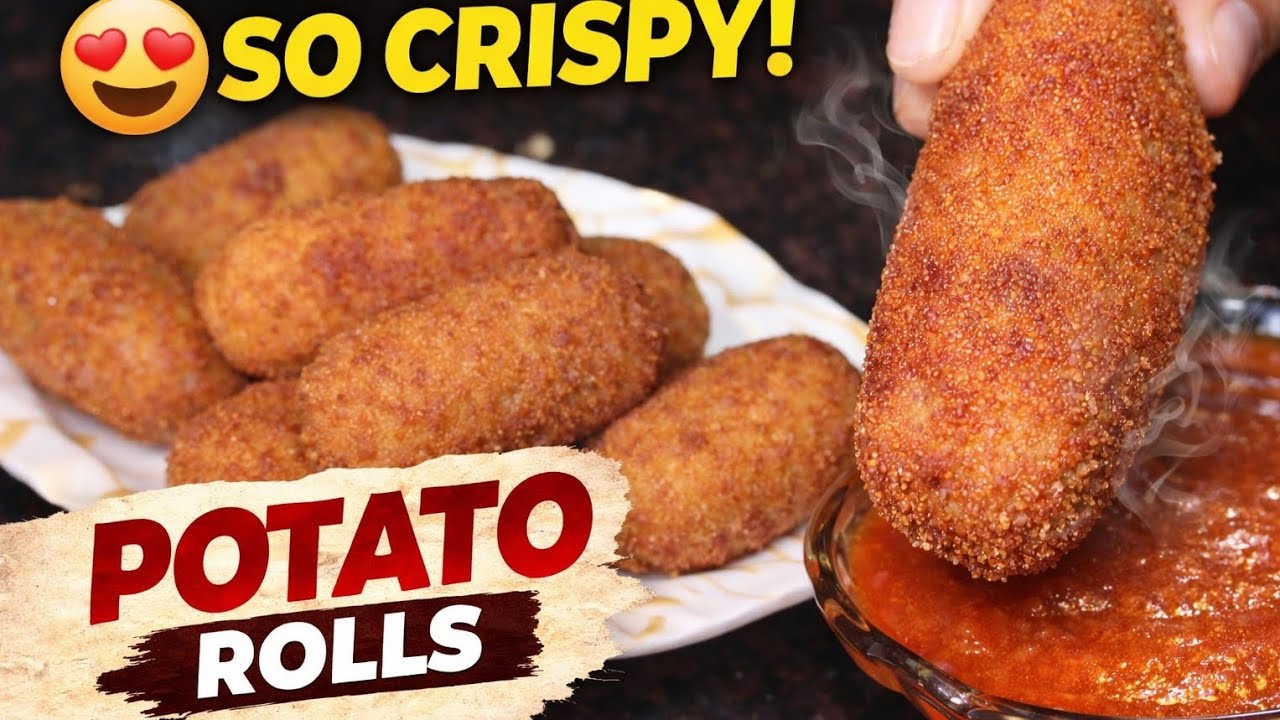 5 Minute Prep, Zabardast Crunch! | Crispy Potato Rolls Recipe