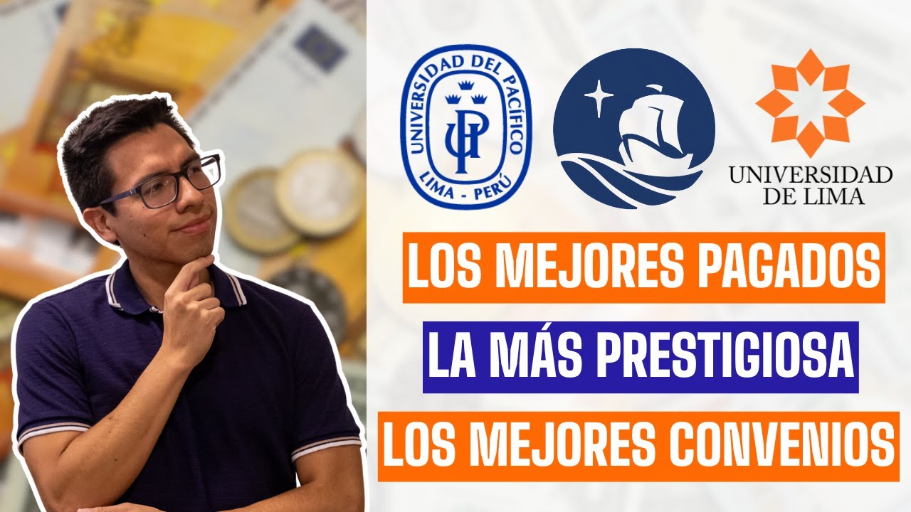 TOP 3 UNIVERSIDADES para ESTUDIAR ECONOMÍA en el Perú 2025 - ¿PUCP, Pacífico, U Lima?