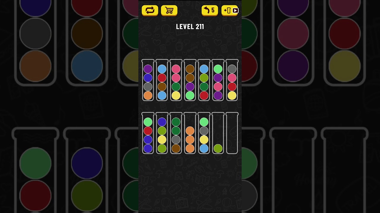 Ball Sort Puzzle - level 211