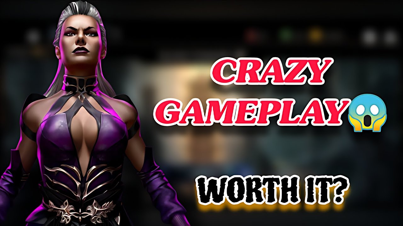 MK Mobile MK11 Sindel Klash Tower Gameplay 😱 Insane Damage! Mortal Kombat Mobile
