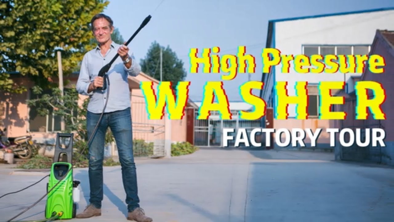 Chinese Factory Tour High Pressure Washer