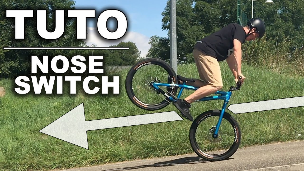 RECULER sur la ROUE AVANT en VÉLO : LE TUTO !