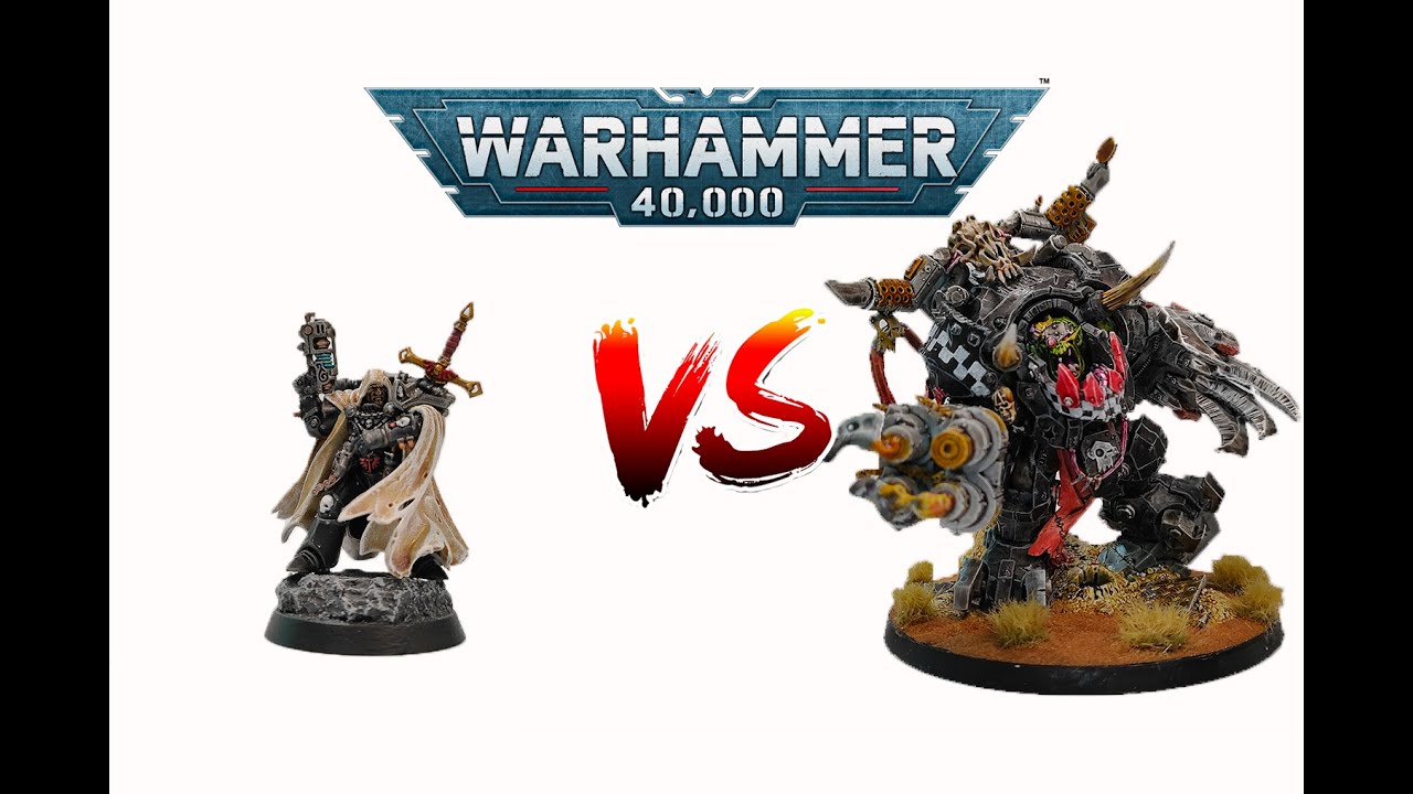 Chaos Space Marines vs  Orks: Warhammer 40k - Разумный Репорт