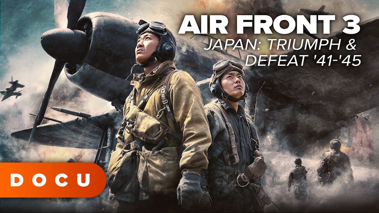 AIR FRONT 3 – JAPAN: TRIUMPH & DEFEAT IN WWII (’41-’45), History Documentary, Japan’s Air Frontline