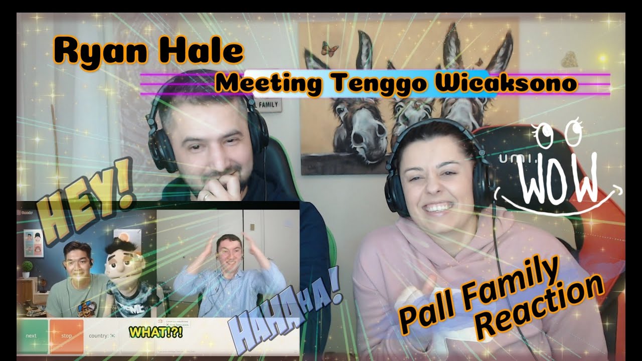 Ryan Hale - Meeting Tenggo Wicaksono on OmeTV! (Indonesian Youtuber) Pall Family Reaction!!