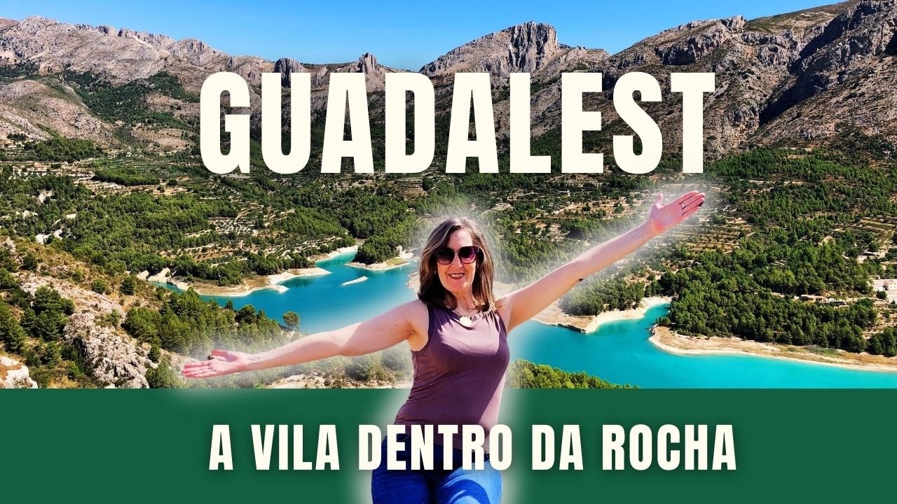 Guadalest, o pueblo dentro da rocha!