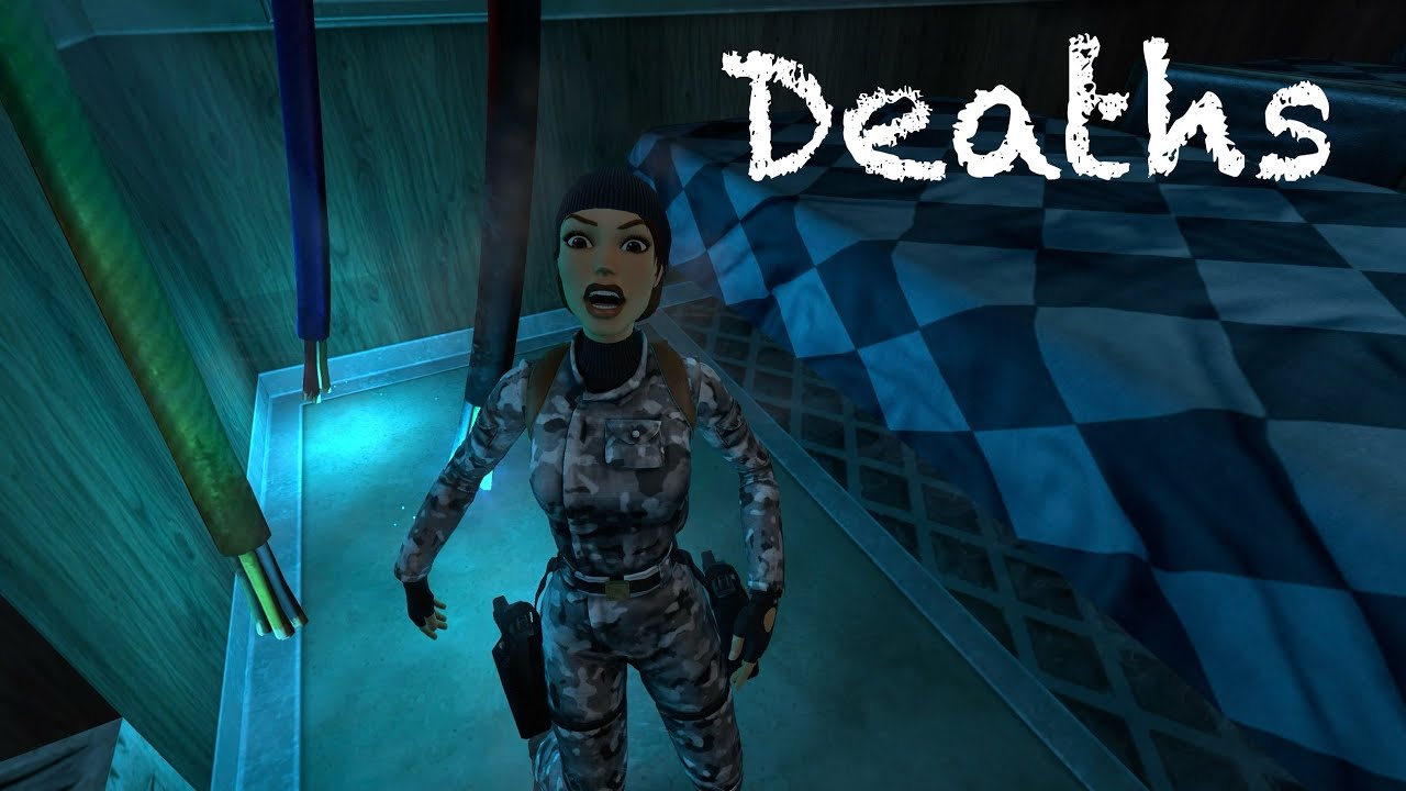 Tomb Raider Chronicles Remastered Fails deaths PS5 Gameplay