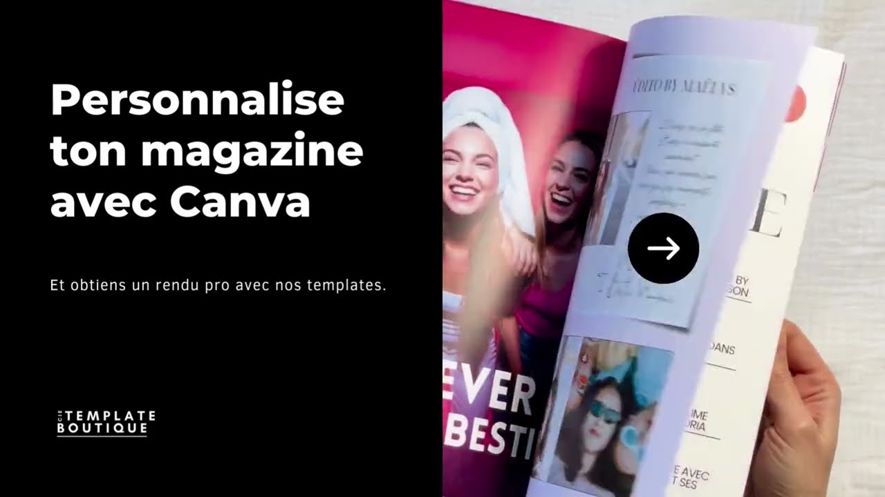 Personnaliser un magazine photo sur Canva (gratuit & Pro) – Texte, photos, impression PDF