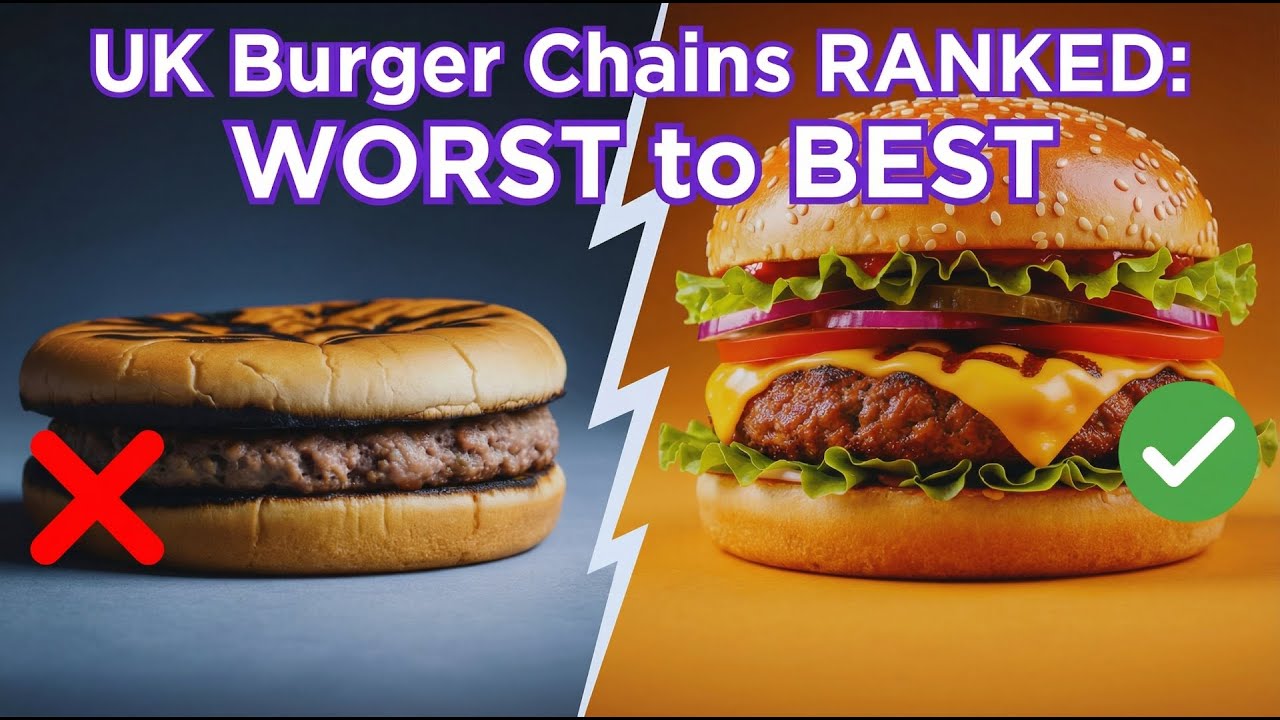 Ranking UK Burger Chains From Worst To Best