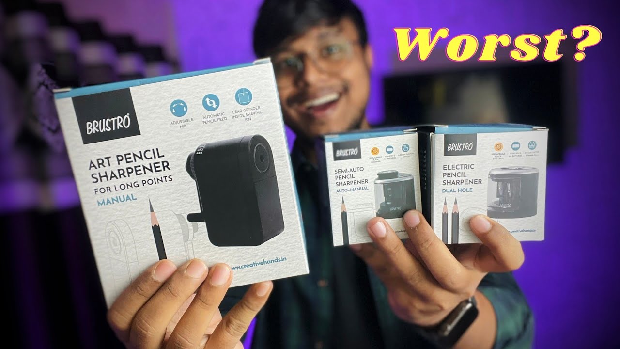 Brustro Electric Sharpners Review- Best Or Waste?