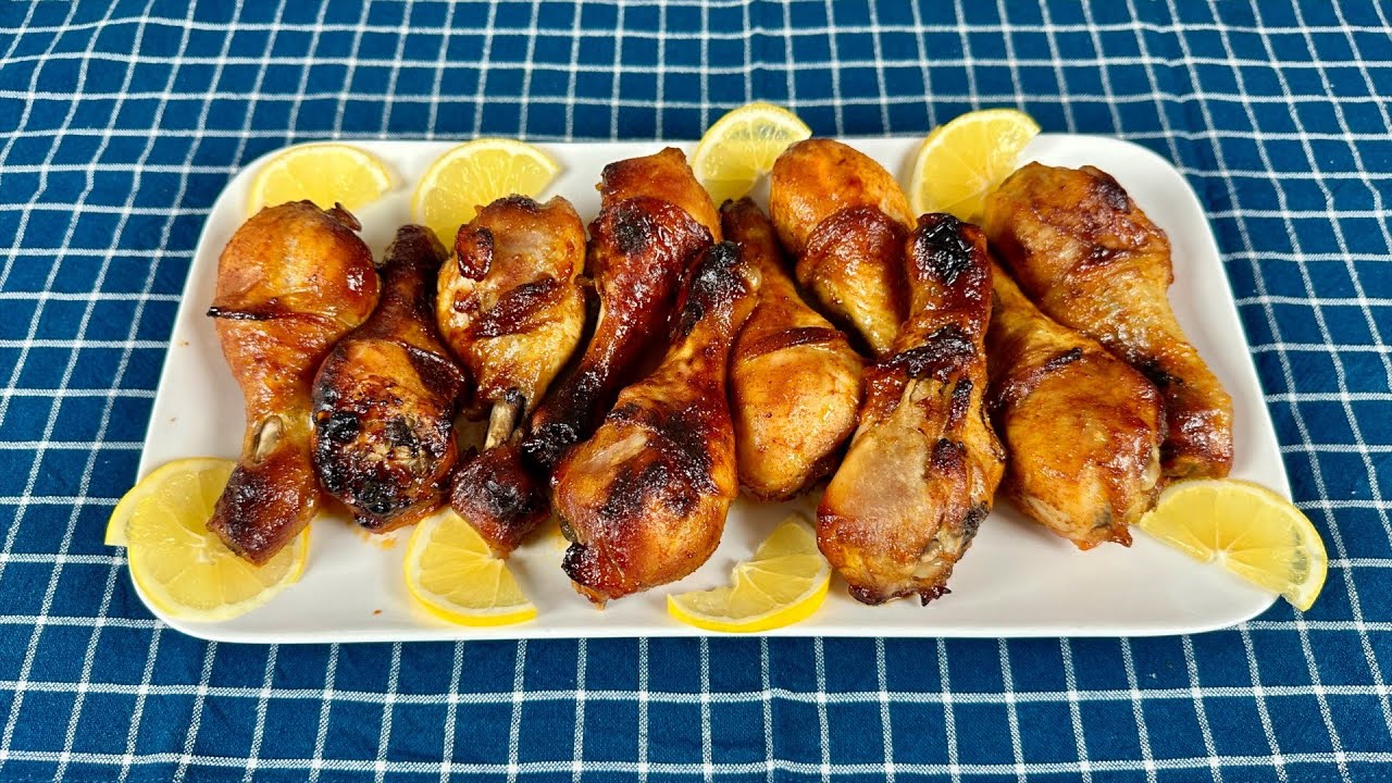 ***SŁODKO-PIKANTNE PAŁKI Z KURCZAKA W MIODZIE-PROSTY PORZEPIS KROK PO KROKU #185***