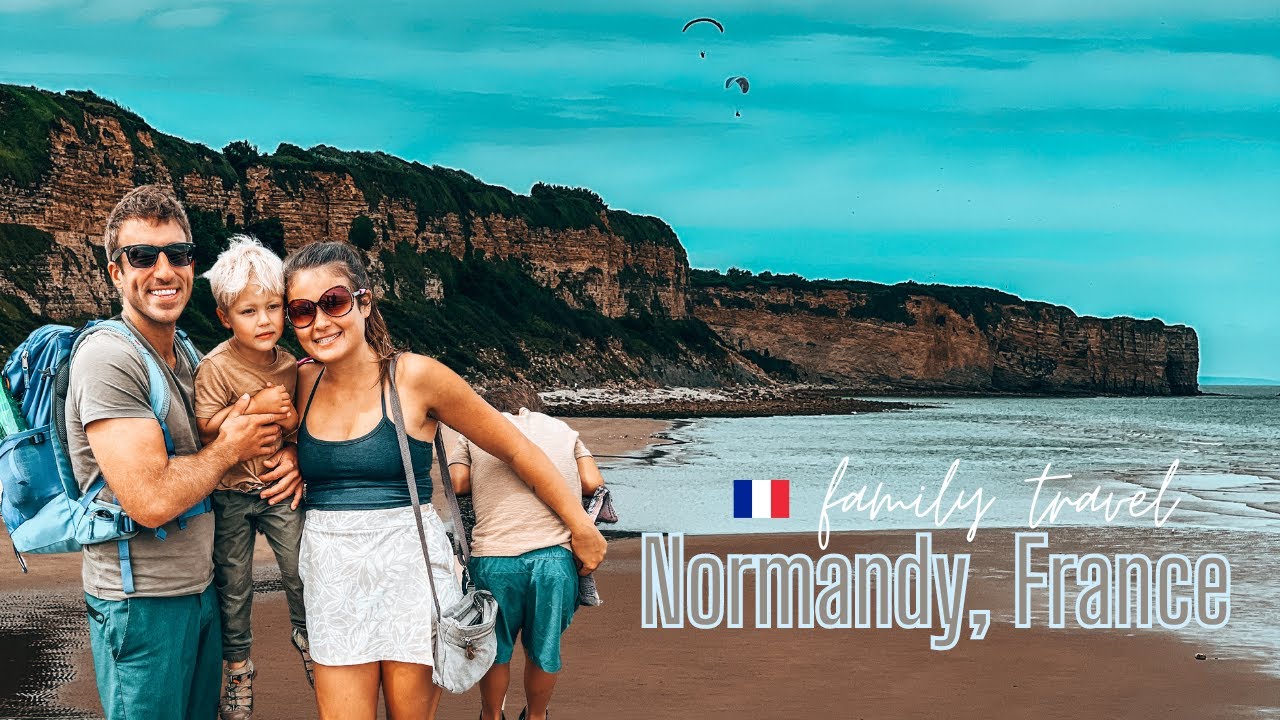 Traveling Normandy, France with Kids | Honfleur, Omaha Beach, & Courtomer