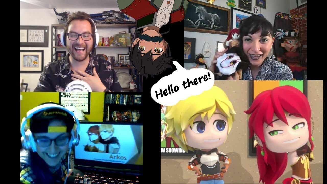 RWBY - I Presented a Arkos PowerPoint to Miles Luna & Jen Brown
