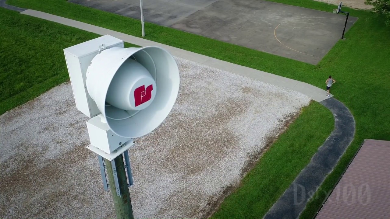 Federal Signal 2001-130, Full Alert: Schnellville, IN (Dubois Co. Tornado Siren Test, HD)