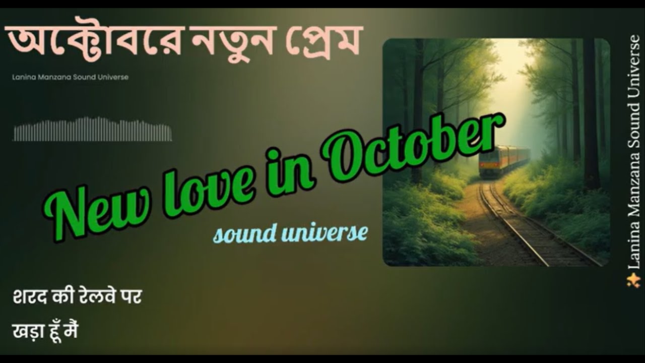 অক্টোবরে নতুন প্রেম  🌍✨❤️Nuevo amor en octubre  🌍✨❤️New love in October #LaninaManzanaSoundUniverse
