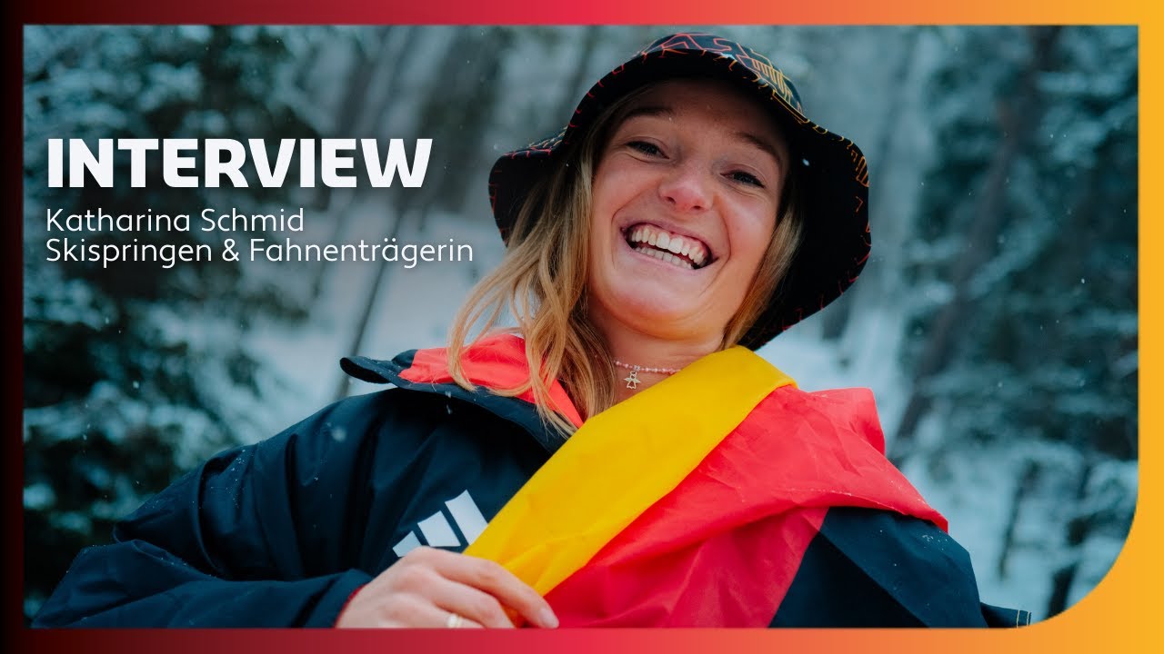 Katharina Schmid mit Fan-Girl Moment bei Leon Draisaitl