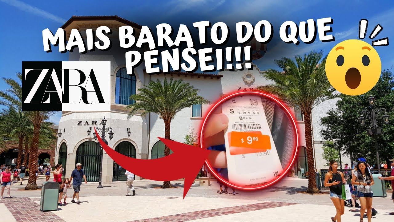 Essa loja é SURREAL - ZARA Disney Springs 🇺🇸 - Tour Completo com Preços | Vlog Nicolas Miranda