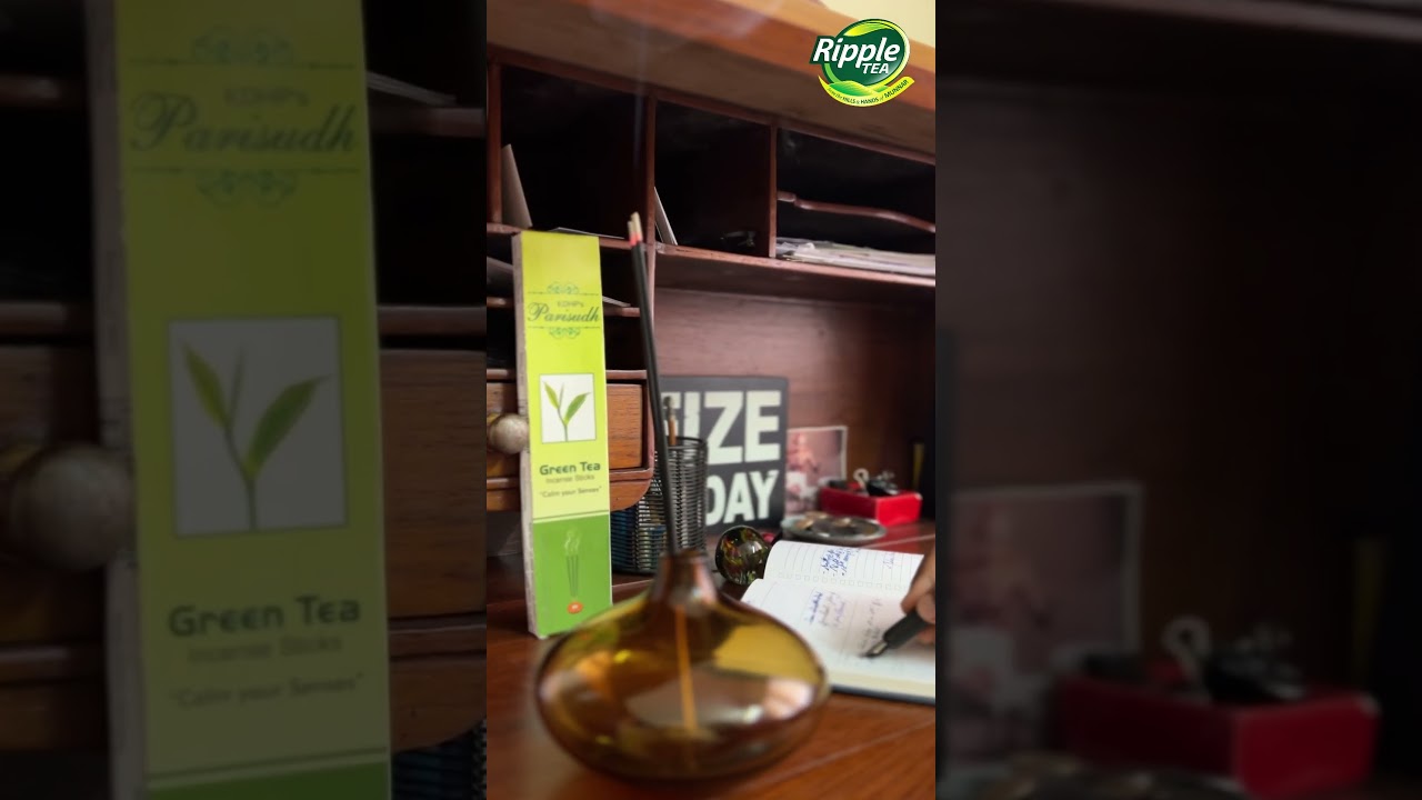 Ripple Green tea incense sticks