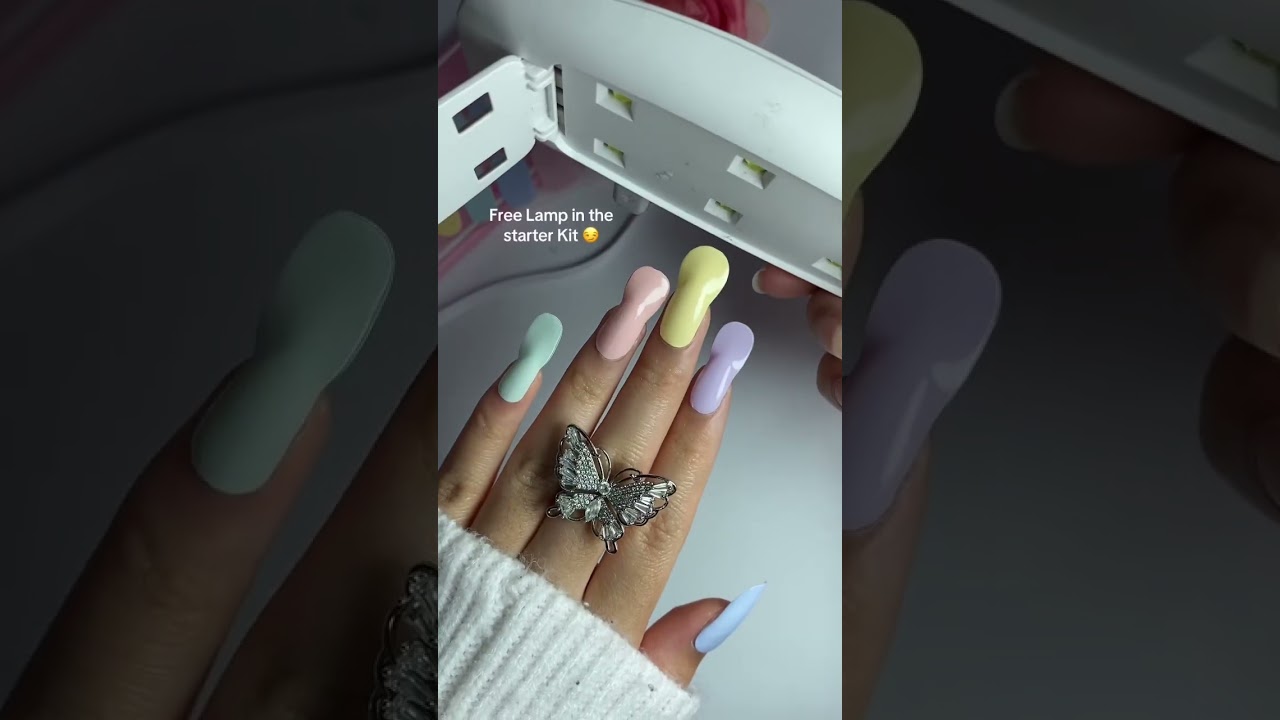 GRWM for school 😭 #nailart #nails #naildesign #manicure #nailtech #nailpolish #nailtutorial #gel