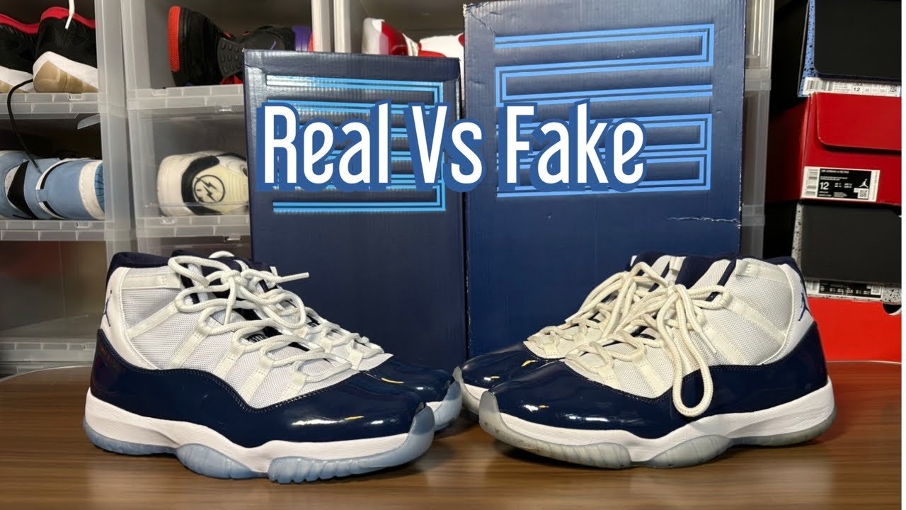 Air Jordan 11 Win Like 82&rsquo; Real Vs Fake Review