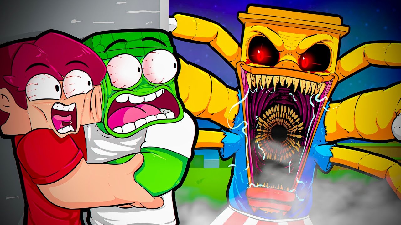 ASSUSTEI meus amigos até eles fazerem XIXI na calça no Minecraft!!!