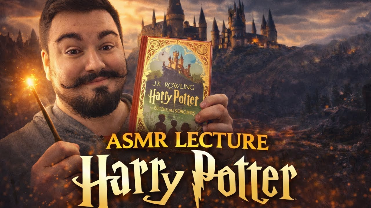 ASMR Lecture Harry Potter 🪄 | Chapitre 1
