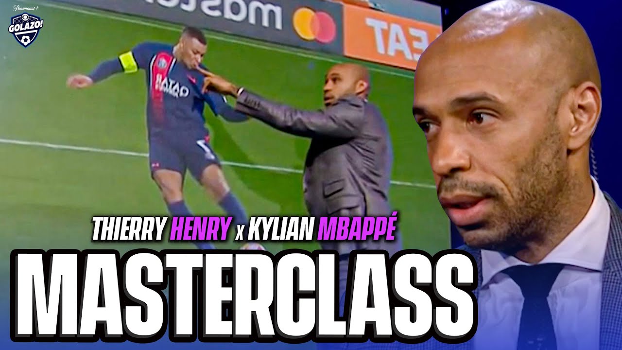 Thierry Henry's incredible masterclass on Kylian Mbappé's finishing | UCL Today | CBS Sports Golazo