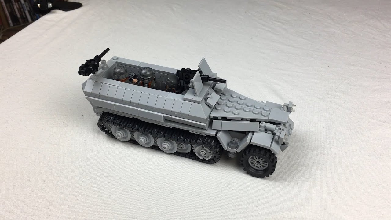Sd.Kfz 251 Hanomag von Bluebrixx - 100733 - Kein Lego Panzer