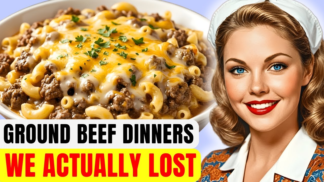 25 Forgotten Ground Beef Recipes People Really Ate in the Early 1970s!