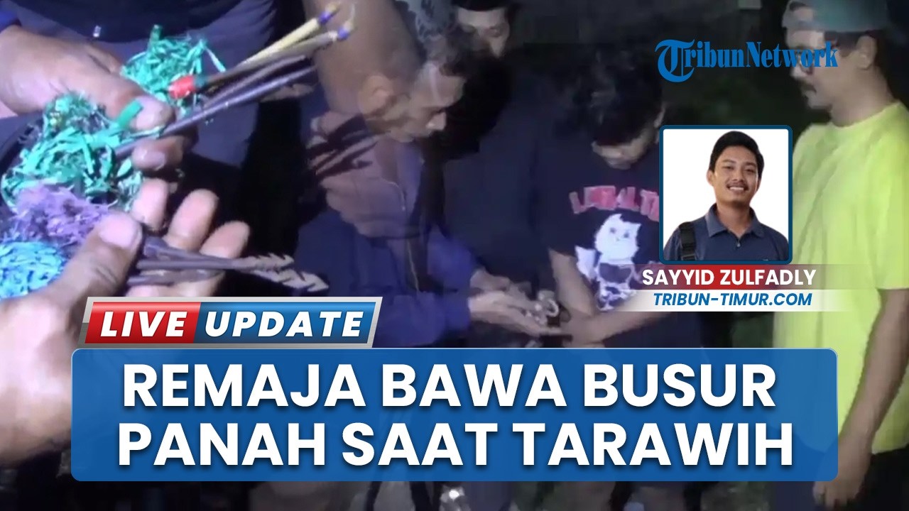 Remaja di Gowa Nekat Bawa Busur & Pelontar saat Tarawih, Diduga Pelaku Ingin Ganggu Warga