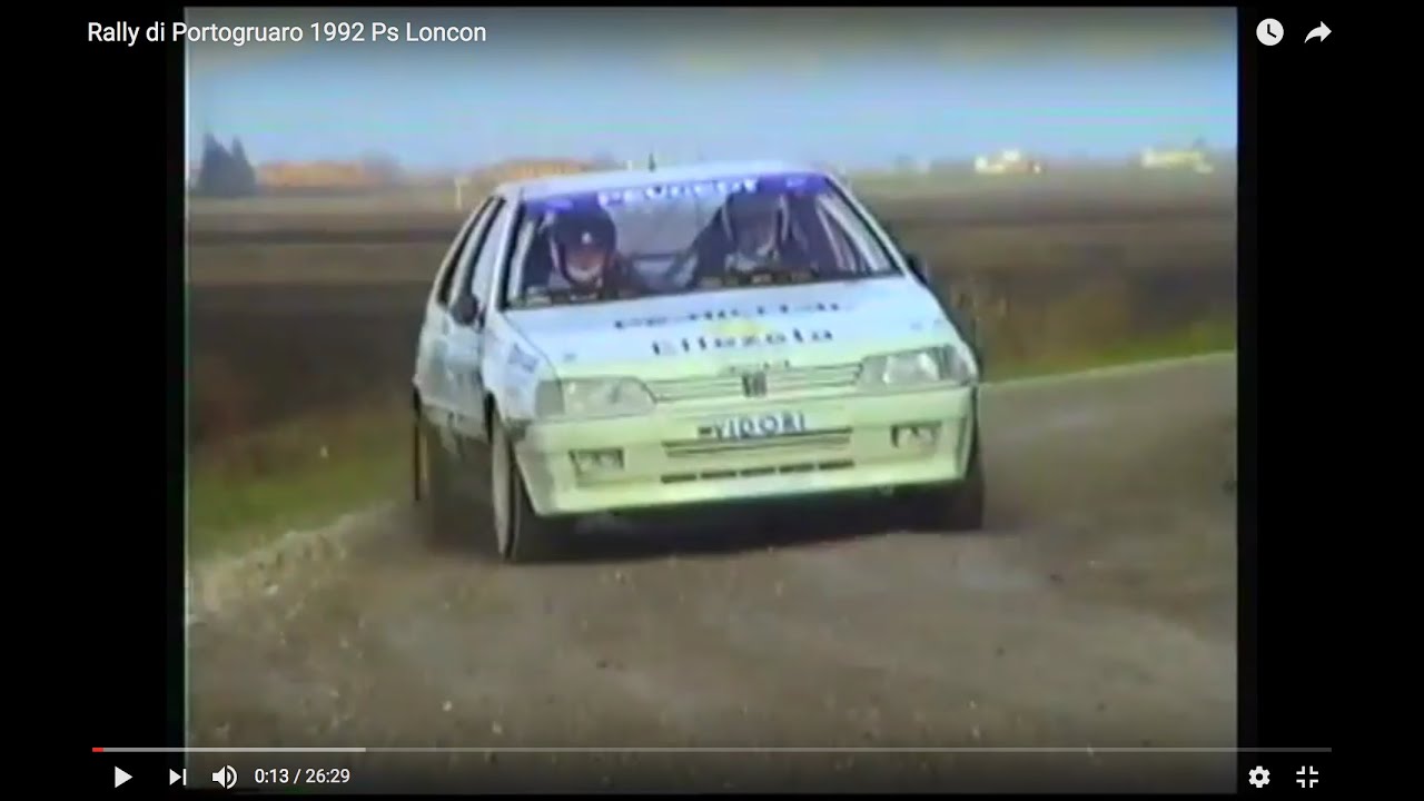 Rally di Portogruaro 1992 Ps Loncon