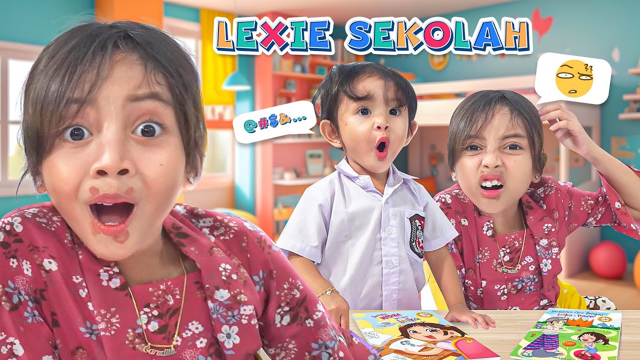 JUMINTEN BORONG PERLENGKAPAN SEKOLAH UNTUK LEIKA LEXIE 😍 PERTAMA KALI LEXIE MASUK SEKOLAH