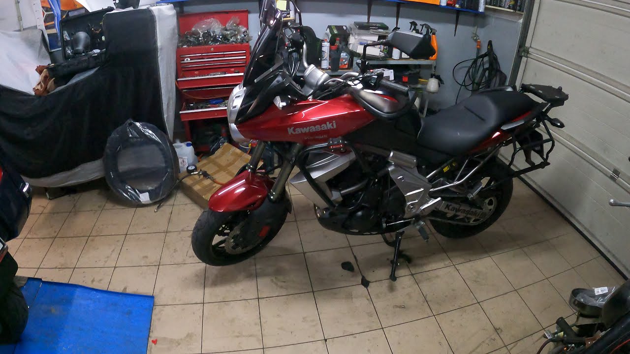 Kawasaki Versys 650 - serwis silnika