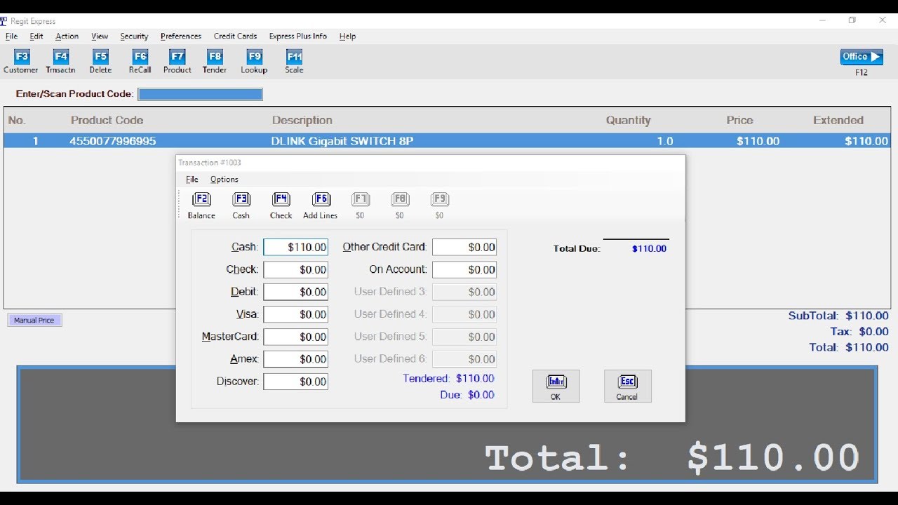 Free POS (Point of Sale) Software REGIT EXPRESS Installation & Basic Guide