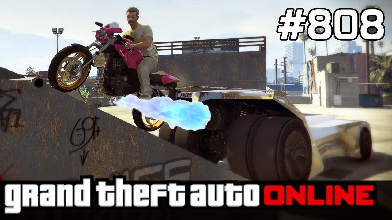 GTA 5 PC Online Po Polsku [#808] BATMAN Dmucha MOTOCYKL?! /z Bertbert