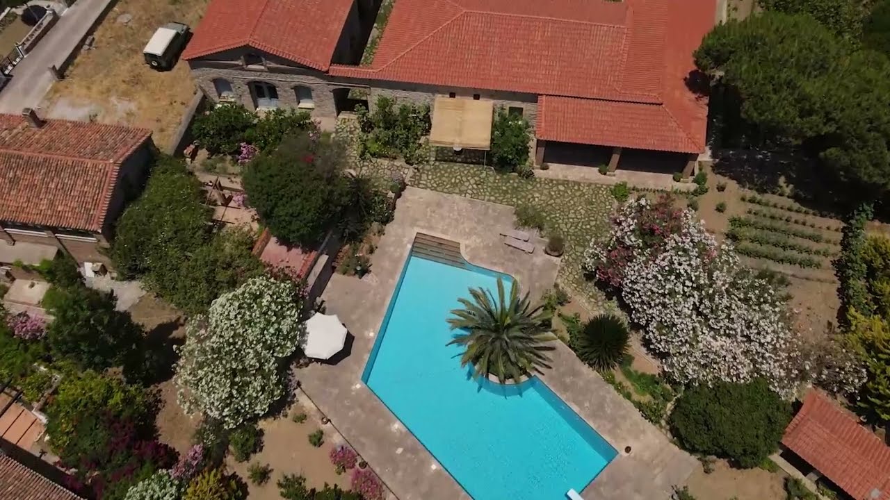 Samos Wine Factory Guesthouse Villa Video