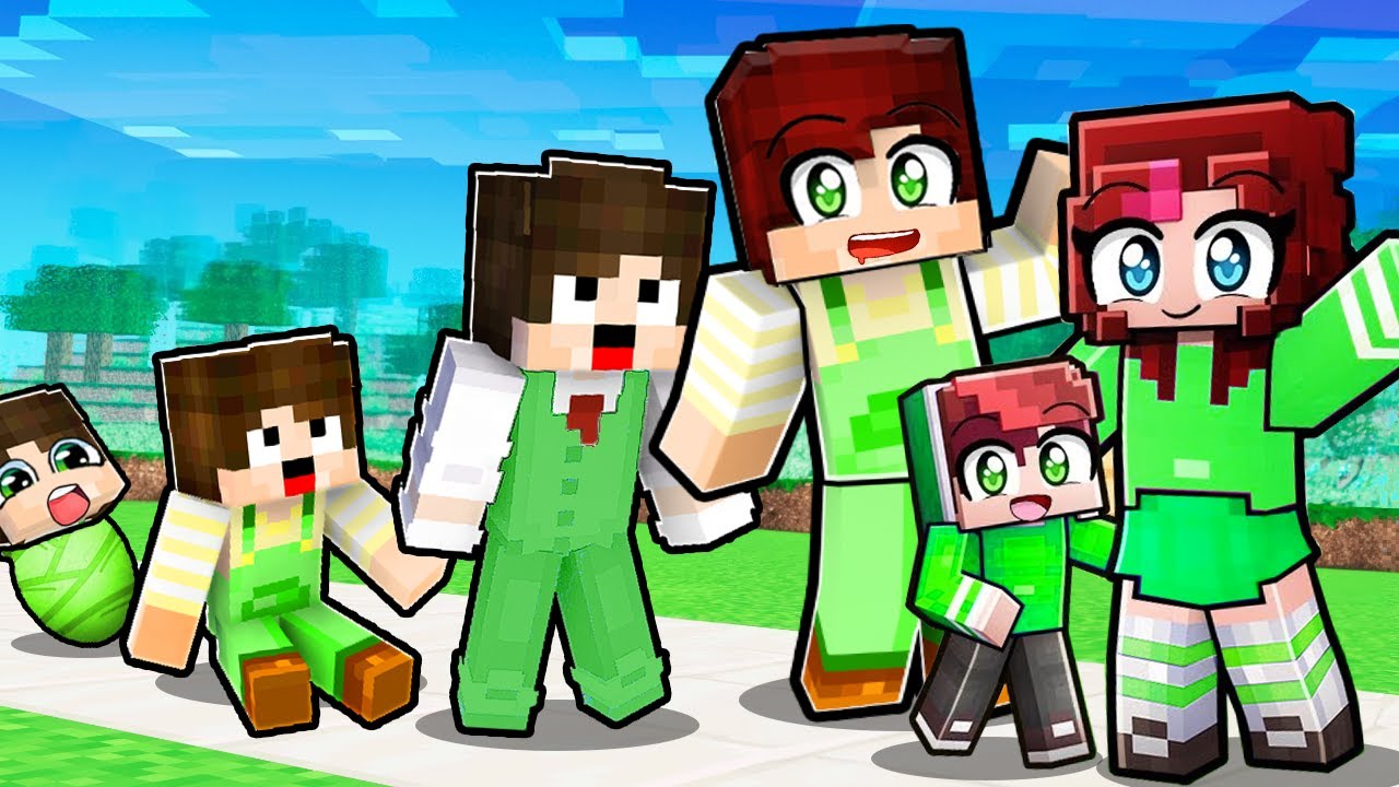 Cuộc đời của Sầu Riêng trong Minecraft