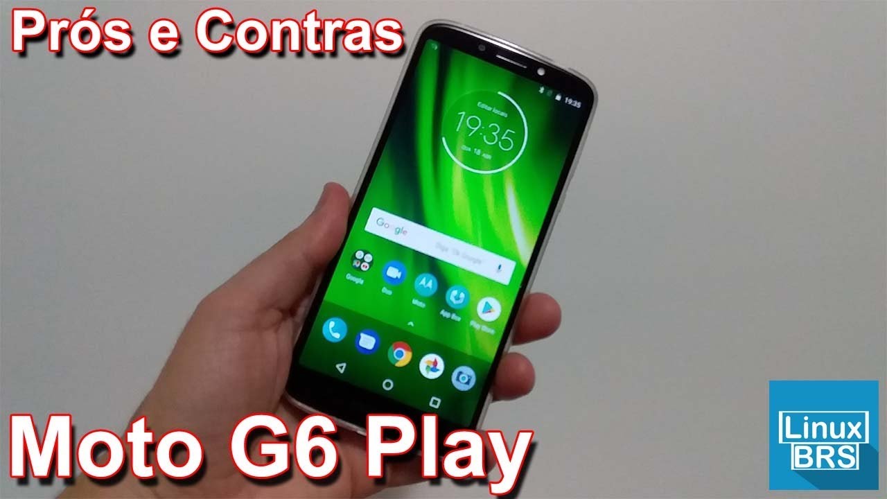 🔘 Motorola Mot G6 Play - Prós e Contras - Minha opinião