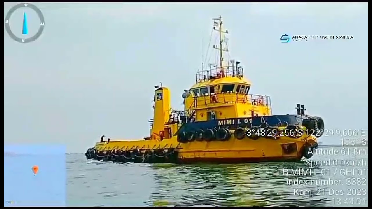 TUGBOAT MIMI L O1#tugboat #vessel