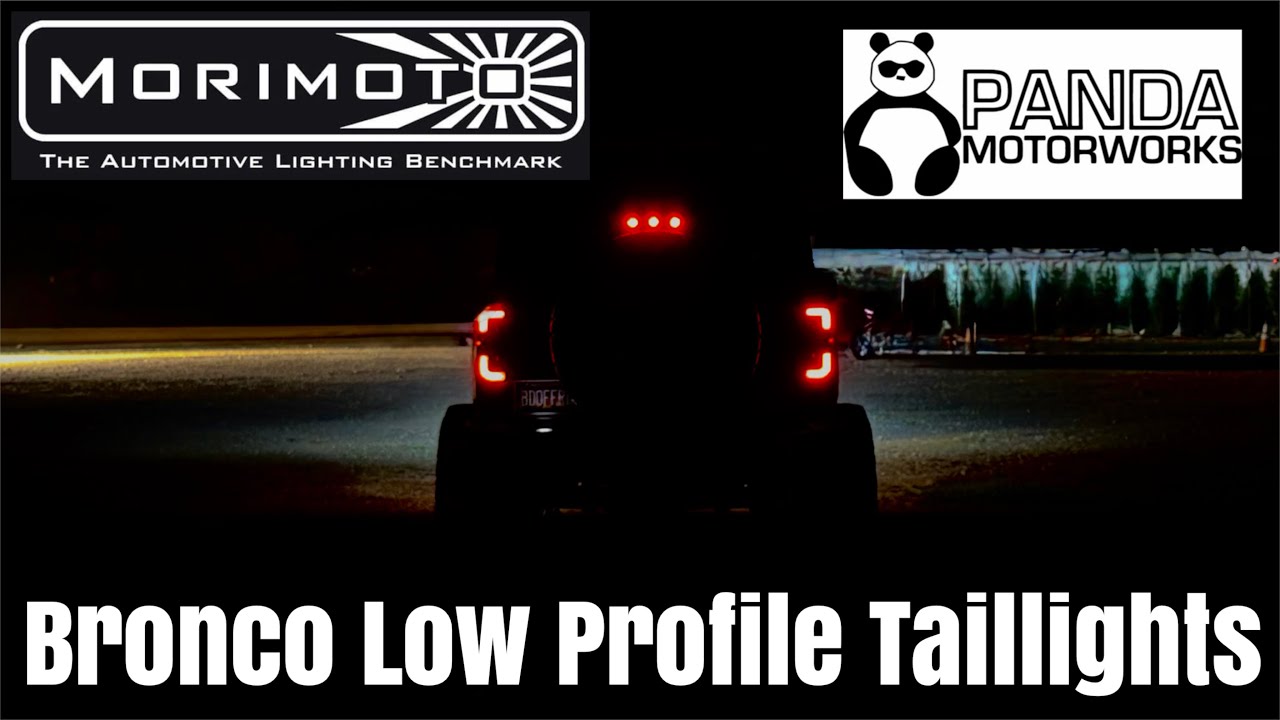 Задние фонари Morimoto XB для Ford Bronco