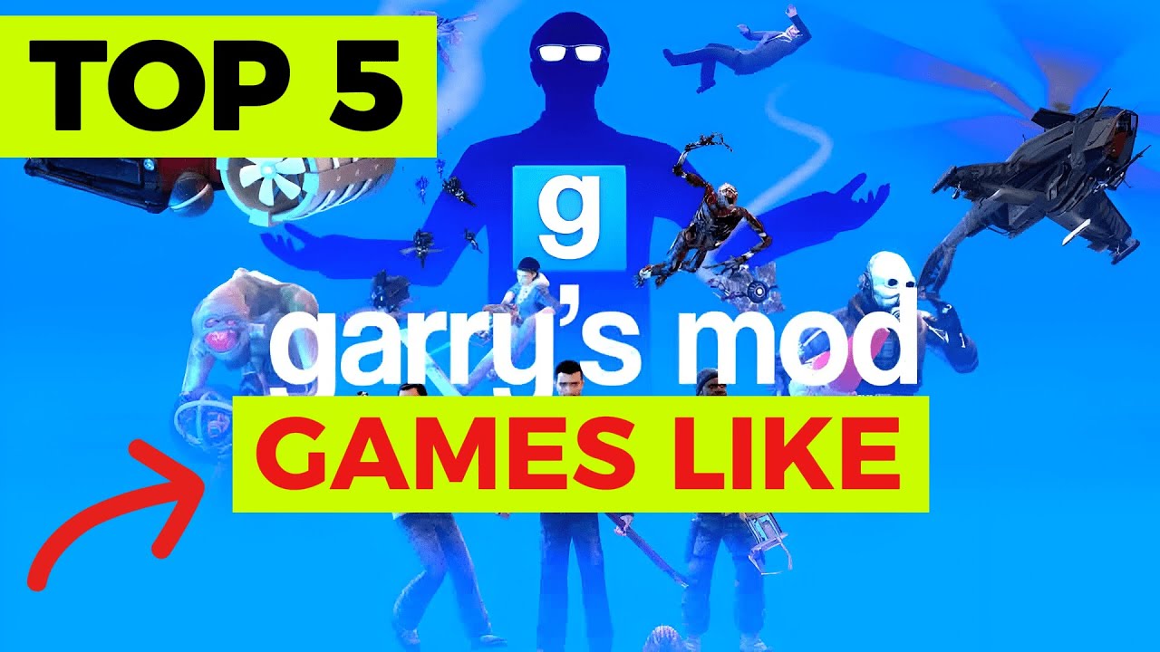 TOP 5 Games Like Garrys Mod 2024 | Best Games Similar to Garry's Mod