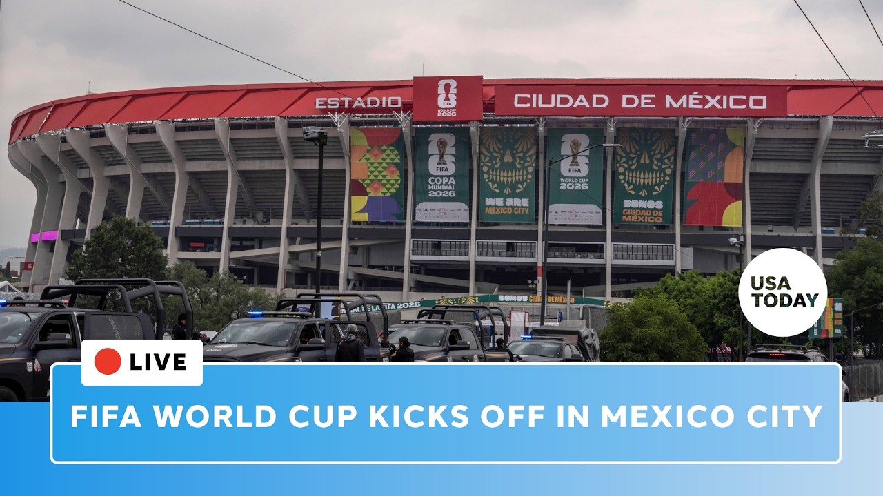 Live: FIFA World Cup fans arrive in Mexico City for Mexico vs. South Africa tournament opener