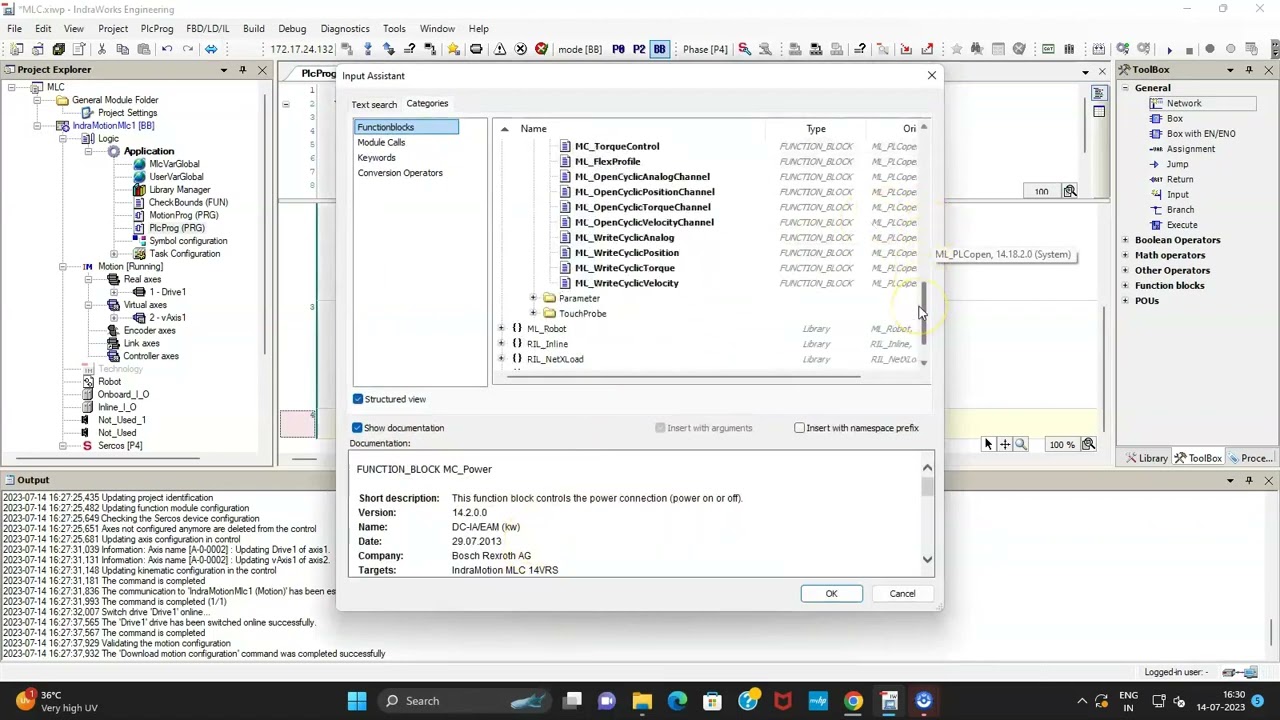 MLC_65_Real _virtual Axis Programming Bosch Rexroth