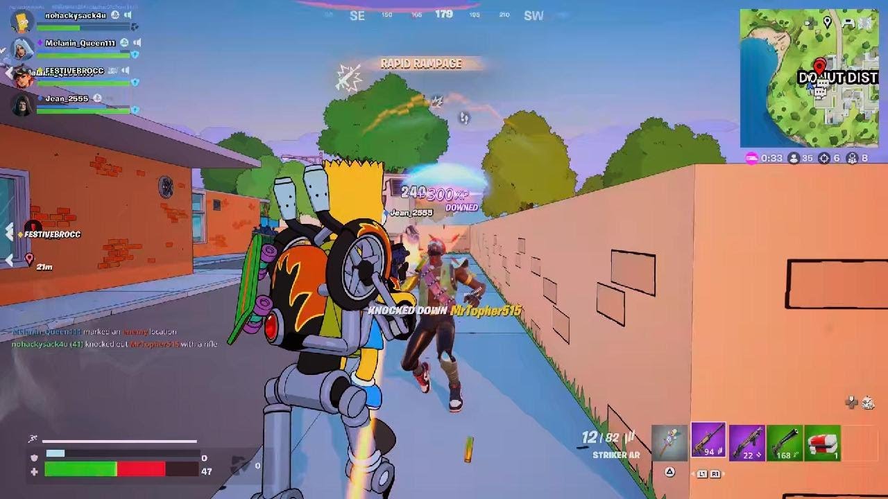 Nearly had a 20 bomb 💀 (Simpsons MS)