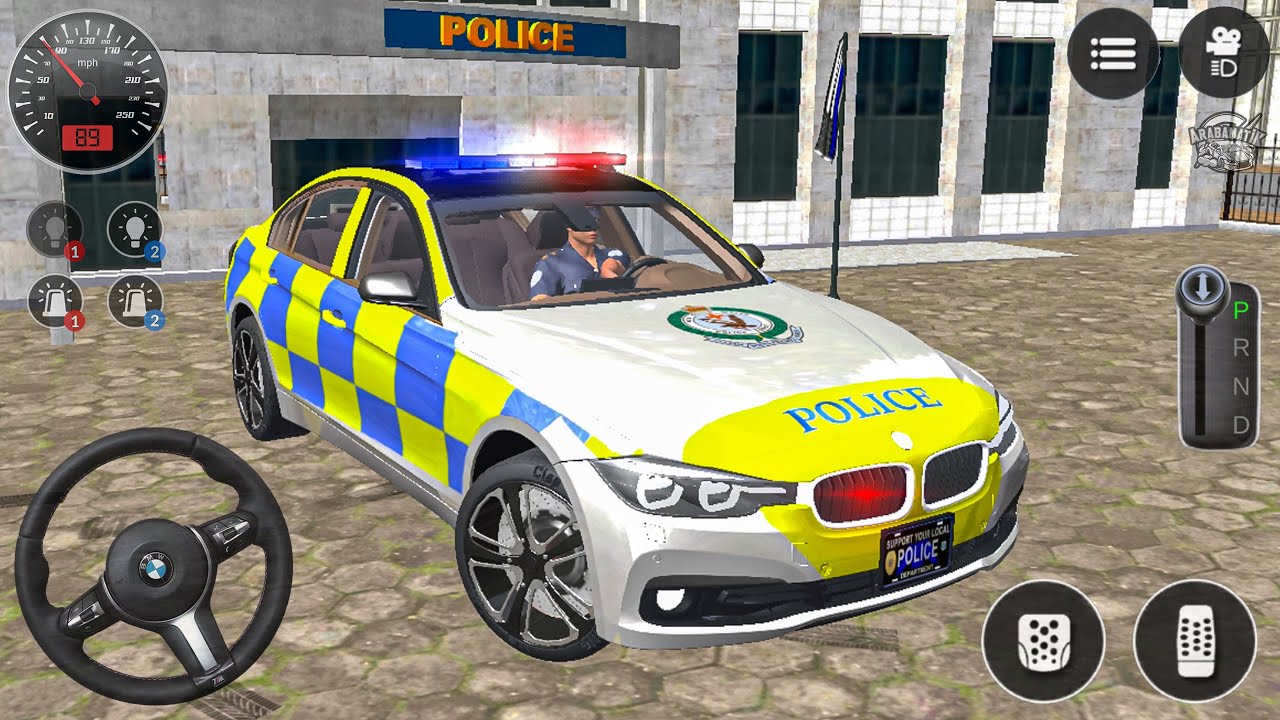 BMW Alman Polis Arabası Sürüş Oyunu - Police Cop Simulator 2025 #2 - Android GamePlay