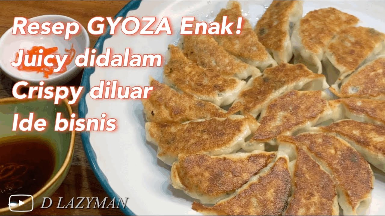 Cara Membuat GYOZA /Dumpling/Resep Dimsum Juicy /Crispy /Ide bisnis. 餃子の作り方/recipe