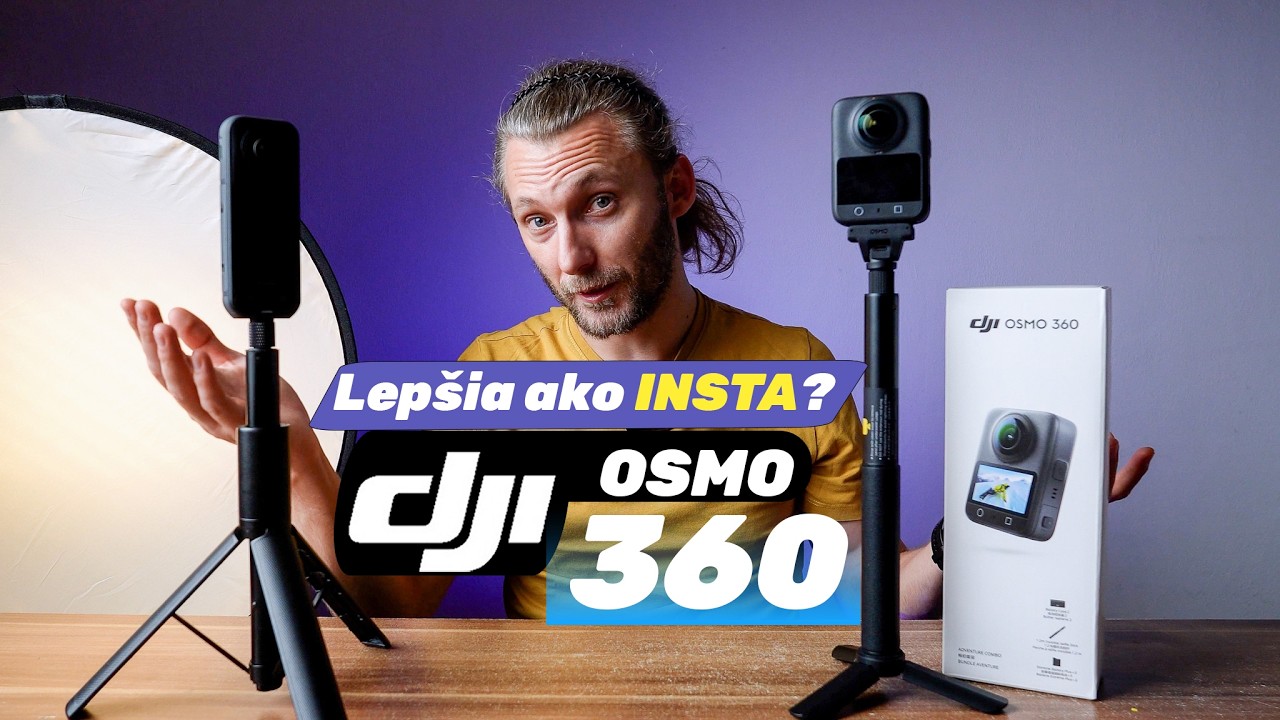 DJI Osmo 360 vs Insta360 X5 - Ktor&aacute; 360&deg; kamera je lep&scaron;ia?  | MEGAPOROVNANIE 🎥
