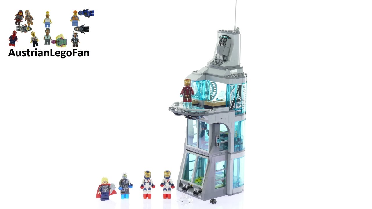 Lego Super Heroes 76038 Attack on Avengers Tower - Lego Speed Build Review