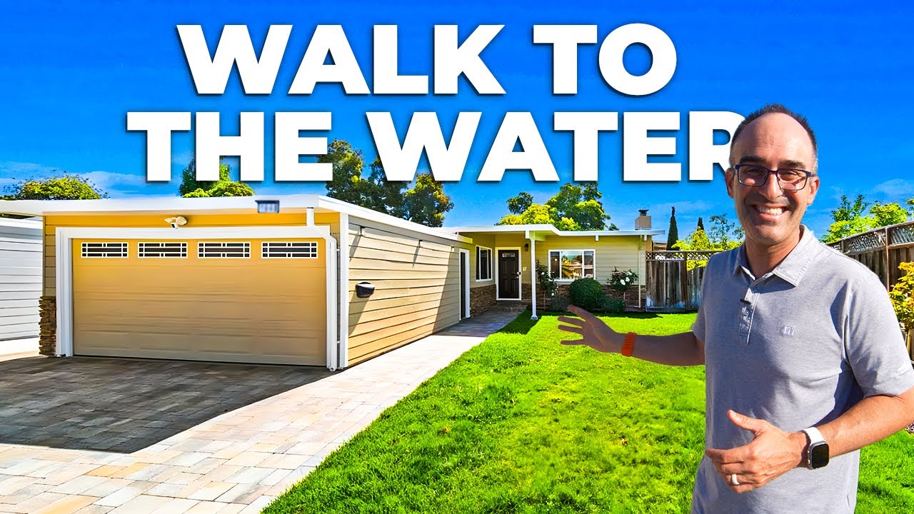 Inside The BEST Home In San Mateo's ONLY Waterfront Neighborhood