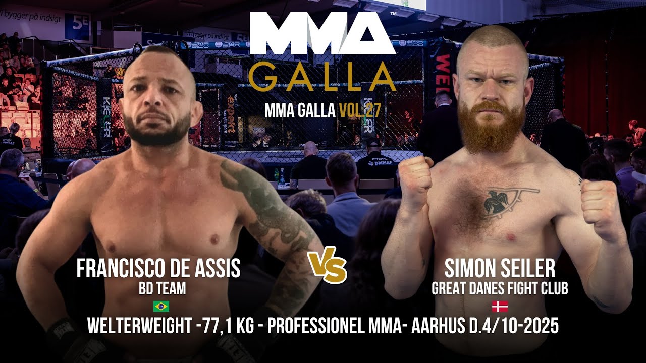 Francisco De Assis (BD TEam - BR) Vs. Simon Seiler (Great Danes Fight Club - DK)